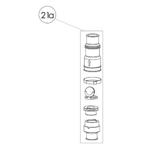 GOMITO SCARICO CON CLAPET - PCLBM