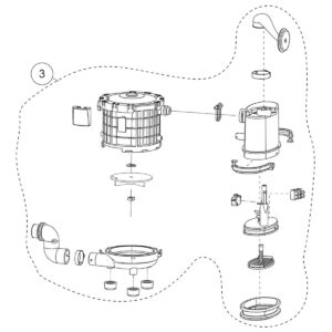 BLOCCO MOTORE COMPLETO 24 V DC - MPD2UP24V
